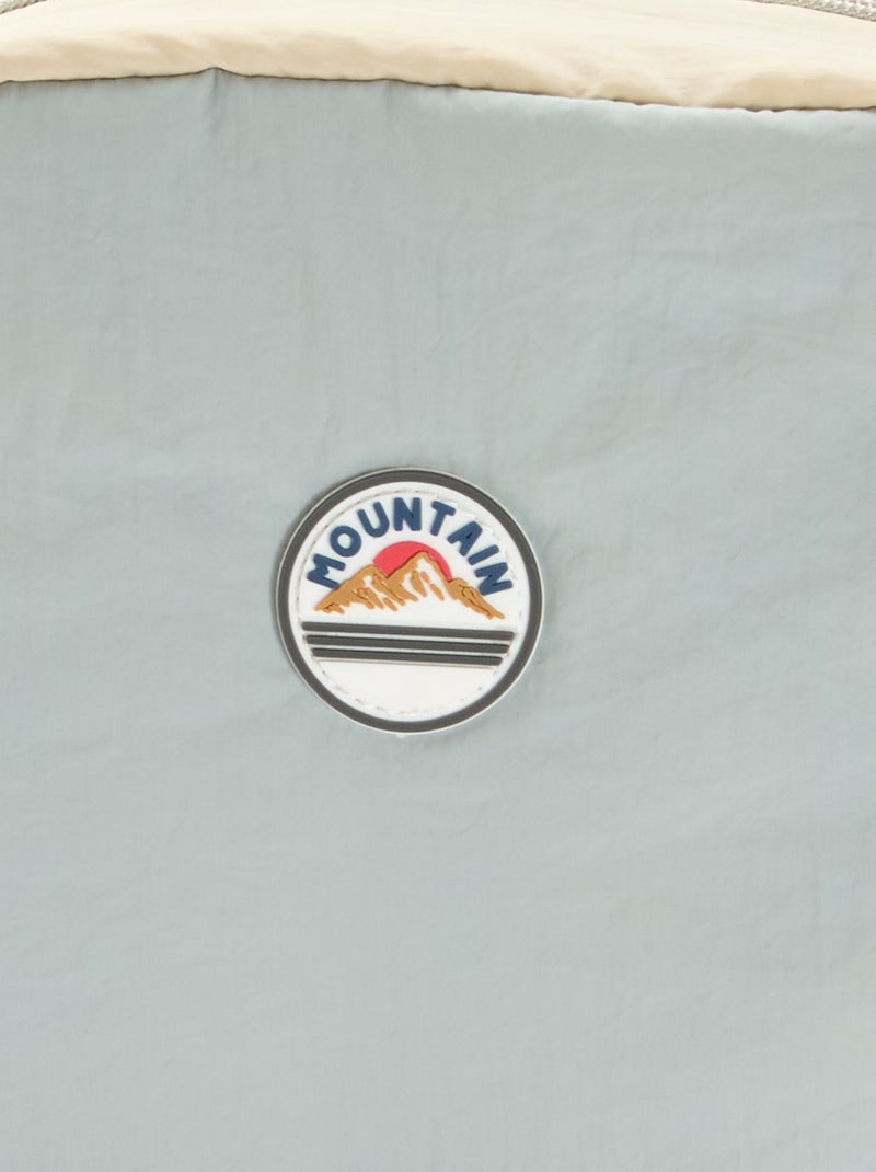 Rugzak met kleurvlakken Groen - Kiabi