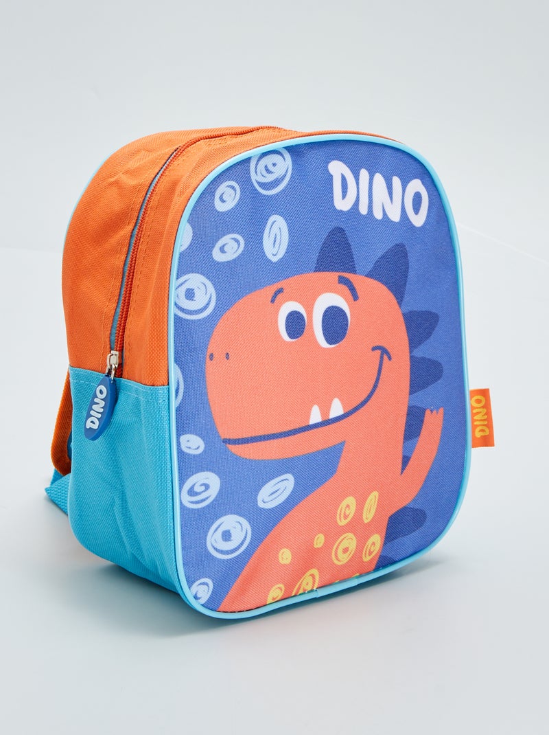 Rugzak met print blauw - Kiabi
