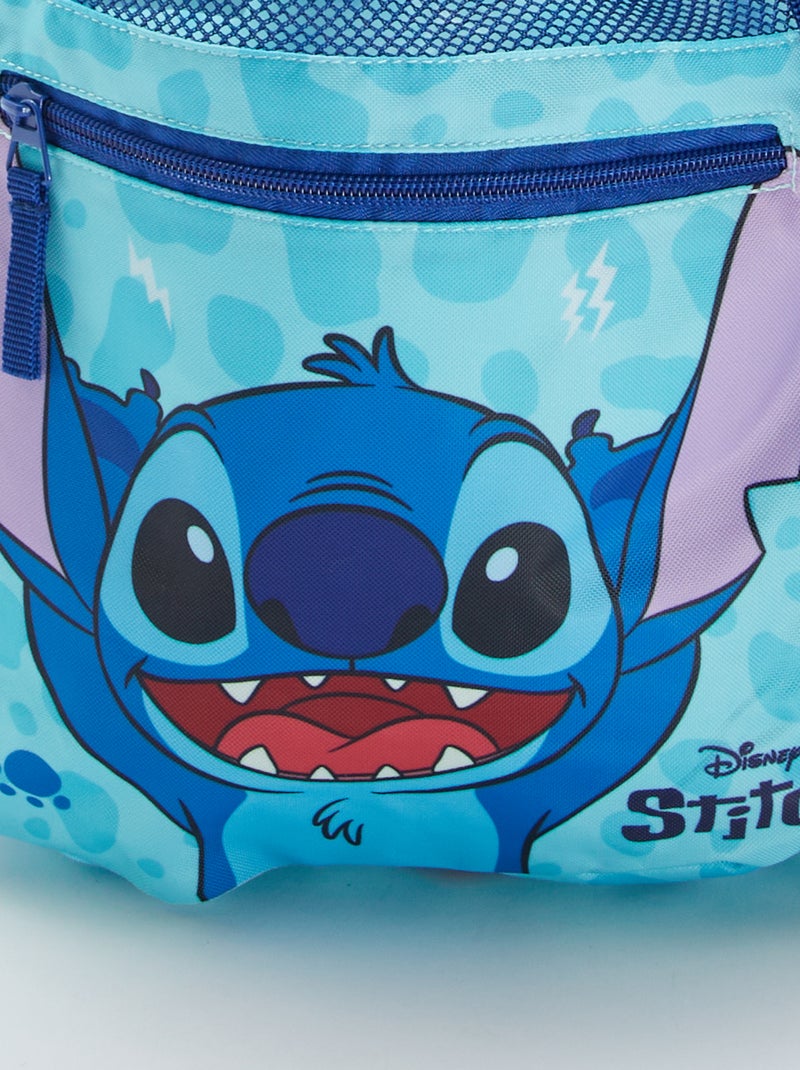 Rugzak met trekkoordjes 'Stitch' 'Disney' BLAUW - Kiabi