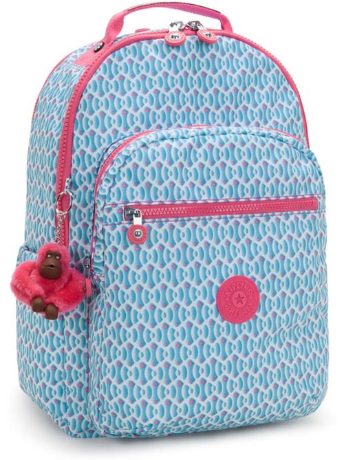 Rugzak met vak voor computer Kipling Seoul Lap 44 cm - Kleur Dreamy Geo Combo - Kiabi Rugzak met vak voor computer Kipling Seoul Lap 44 cm - Kleur Dreamy Geo Combo - Kiabi