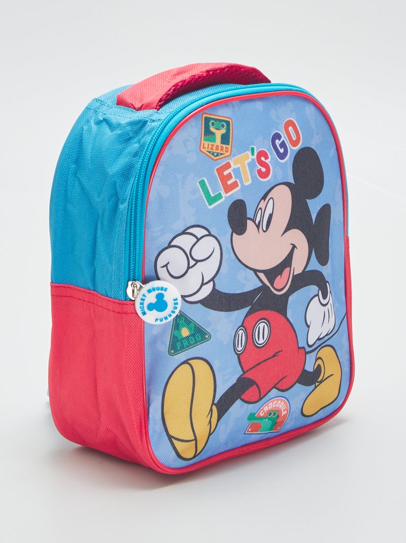 Rugzak 'Mickey' blauw - Kiabi