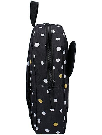 Rugzak Mickey Mouse met appliqué PU en motief stippen