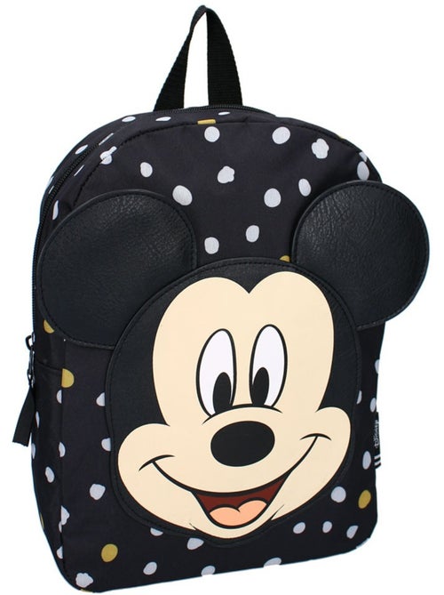 Rugzak Mickey Mouse met appliqué PU en motief stippen - Kiabi