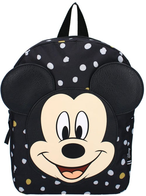 Rugzak Mickey Mouse met appliqué PU en motief stippen - Kiabi