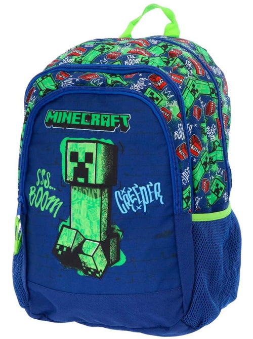 Rugzak Minecraft Creeper Boom 42 x 31 x 20 cm met 2 vakken met ritssluiting - Kiabi Rugzak Minecraft Creeper Boom 42 x 31 x 20 cm met 2 vakken met ritssluiting - Kiabi