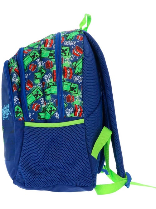 Rugzak Minecraft Creeper Boom 42 x 31 x 20 cm met 2 vakken met ritssluiting - Kiabi Rugzak Minecraft Creeper Boom 42 x 31 x 20 cm met 2 vakken met ritssluiting - Kiabi