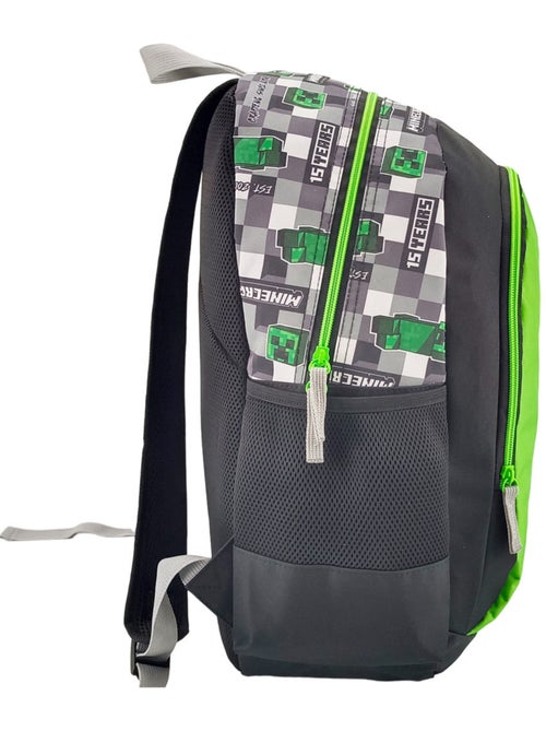 Rugzak Minecraft motief gepixeliseerd polyester Premium - Kiabi