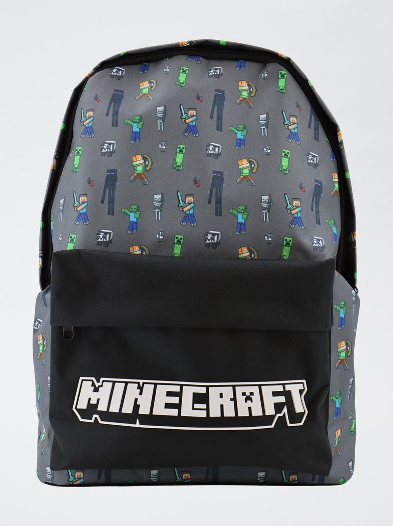 Rugzak 'Minecraft' Zwart - Kiabi