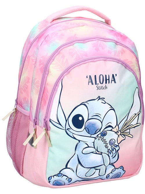Rugzak mini 'Lilo & Stitch' 2 vakken met ritssluiting 44x33x24 cm Vadobag - Kiabi