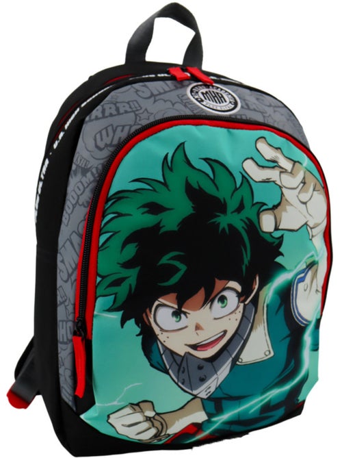 Rugzak My Hero Academia bedrukt Deku van synthetische stof - Kiabi