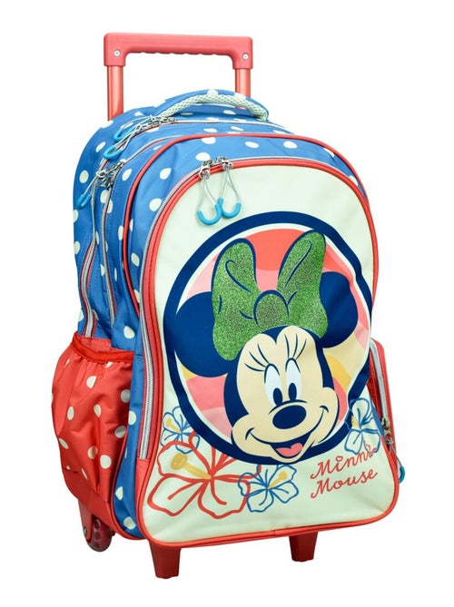 Rugzak op wieltjes - Bedrukt Minnie Flowers - Licentie Disney - Kiabi Rugzak op wieltjes - Bedrukt Minnie Flowers - Licentie Disney - Kiabi