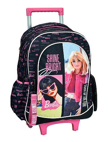 Rugzak op wieltjes - Motief Barbie Shine Bright - Hoogwaardig