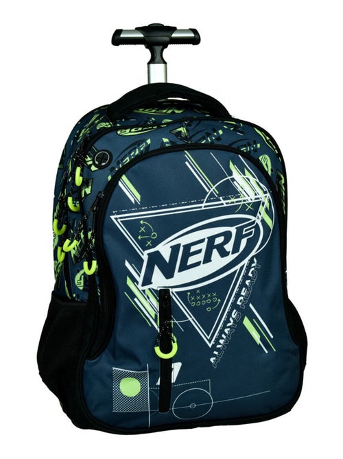 Rugzak op wieltjes - Nerf Xray 48 cm - Boekentas stevig - Kiabi Rugzak op wieltjes - Nerf Xray 48 cm - Boekentas stevig - Kiabi