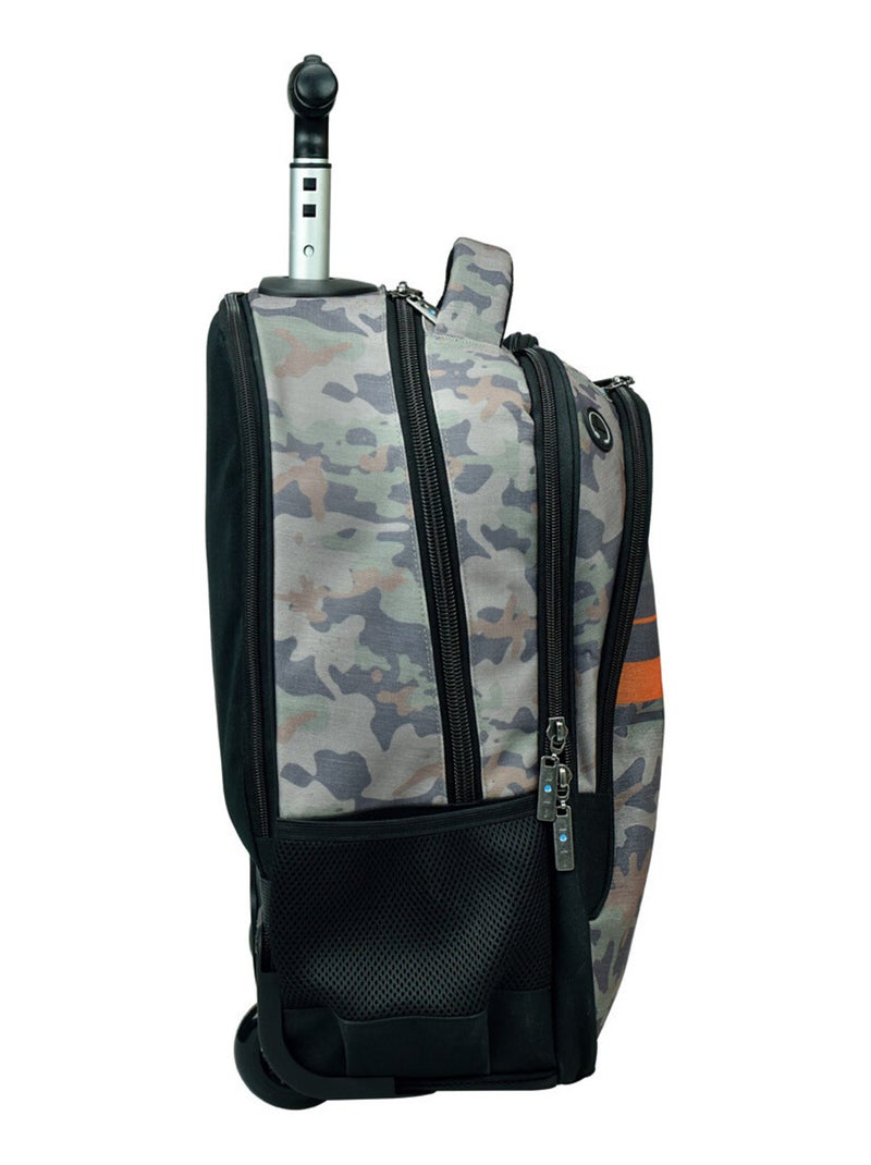 Rugzak op wieltjes - Slijtvast - MAUI Military 48 cm N.v.t. - Kiabi