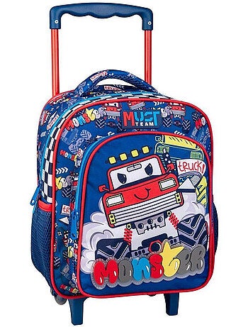 Rugzak op wieltjes 31 cm CMP monster truck – 2 vakken mesh