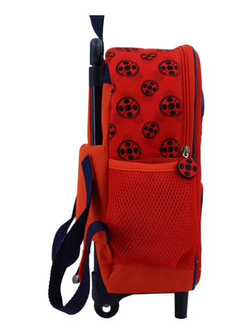 Rugzak op wieltjes 3D Miraculous Ladybug praktisch - Kiabi Rugzak op wieltjes 3D Miraculous Ladybug praktisch - Kiabi