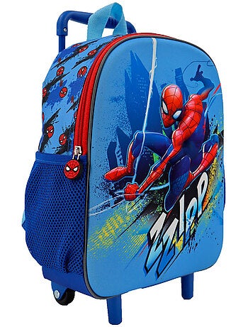 Rugzak op wieltjes 3D polyester gegoten Spider-Man