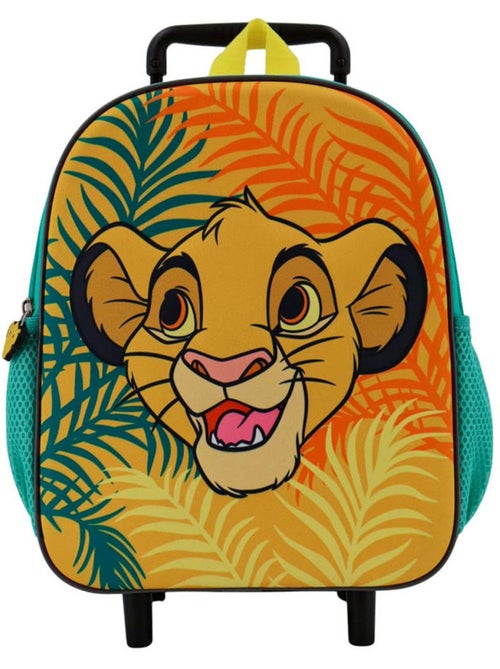 Rugzak op wieltjes 3D Simba The Leeuw King Disney - Kiabi
