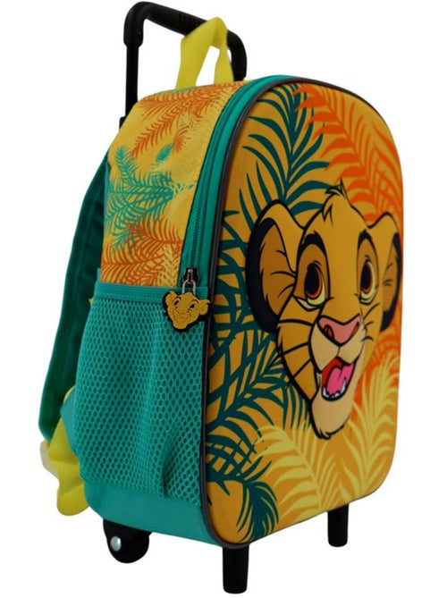 Rugzak op wieltjes 3D Simba The Leeuw King Disney - Kiabi