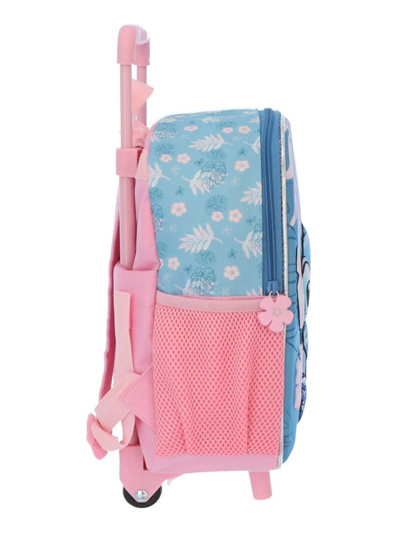 Rugzak op wieltjes 3D Stitch - Licentie Disney - Jacob Company Blauw - Kiabi