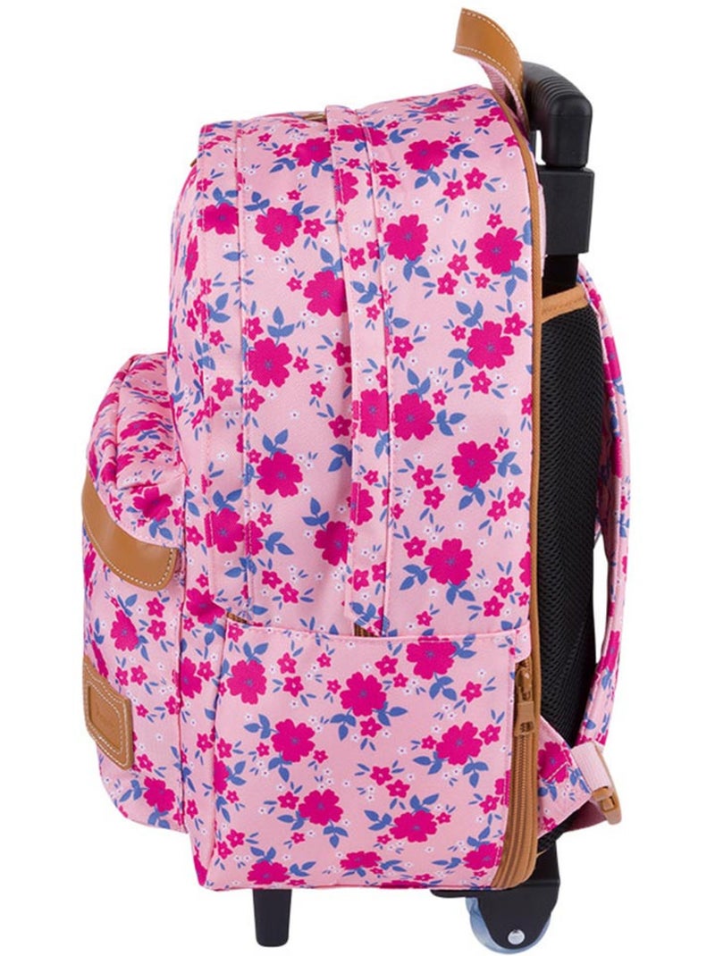 Rugzak op wieltjes – 41 cm - Collection 2027 – Tann's Roze - Kiabi
