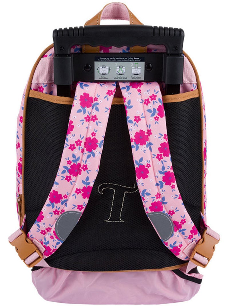Rugzak op wieltjes – 41 cm - Collection 2027 – Tann's Roze - Kiabi