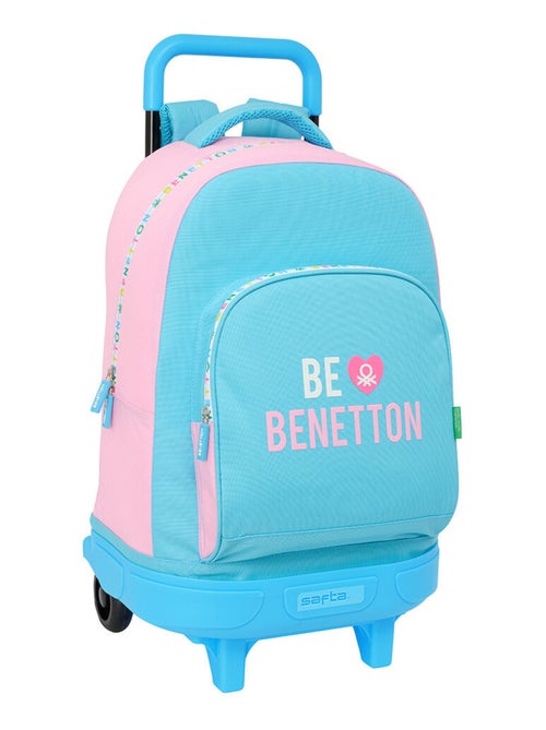 Rugzak op wieltjes 45 cm - PVC hoog kwaliteit - Benetton - Kiabi Rugzak op wieltjes 45 cm - PVC hoog kwaliteit - Benetton - Kiabi