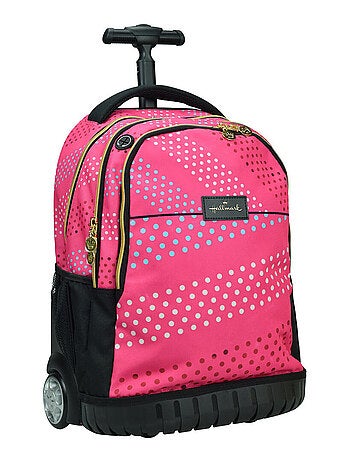 Rugzak op wieltjes 48 cm - DOTS hoogwaardig - Hallmark