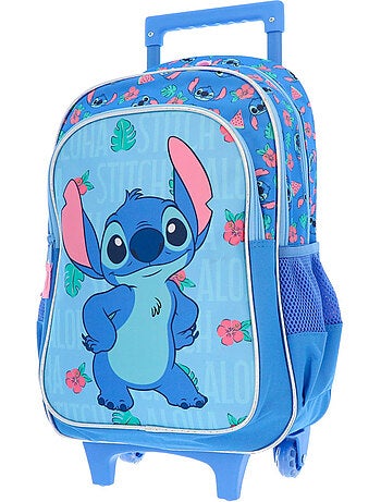 Rugzak op wieltjes 48 cm Lilo & Stitch Stitch Happy 2 vakken