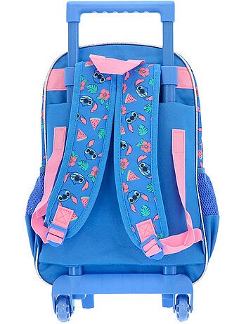 Rugzak op wieltjes 48 cm Lilo & Stitch Stitch Happy 2 vakken