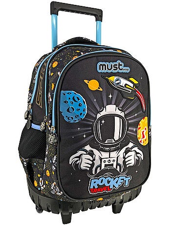 Rugzak op wieltjes Aviation Order met astronaut – 45 cm, 3 vakken