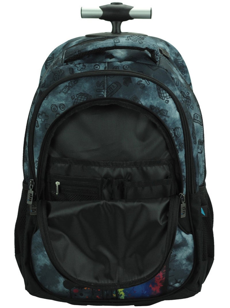 Rugzak op wieltjes – Back Me Up Game Zone 2 vakken – 48 cm – CMP Multicolor - Kiabi