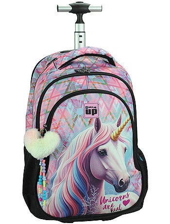 Rugzak op wieltjes – Back Me Up Pastel 2 vakken – 48 cm