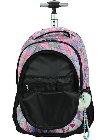 Rugzak op wieltjes – Back Me Up Pastel 2 vakken – 48 cm
