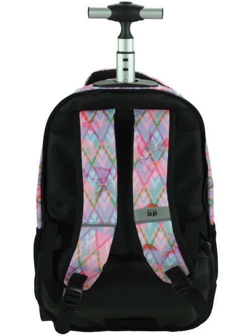 Rugzak op wieltjes – Back Me Up Pastel 2 vakken – 48 cm - Kiabi Rugzak op wieltjes – Back Me Up Pastel 2 vakken – 48 cm - Kiabi