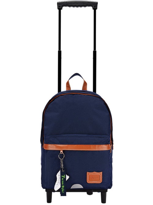 Rugzak op wieltjes backpack 41 cm 'Camille' – Tann's Collection 2026 - Kiabi Rugzak op wieltjes backpack 41 cm 'Camille' – Tann's Collection 2026 - Kiabi