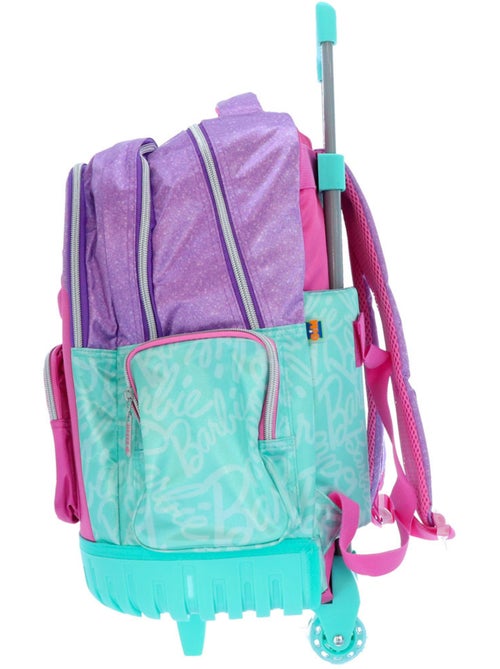 Rugzak op wieltjes Barbie 4 wieltjes met glitters 46 cm - Kiabi Rugzak op wieltjes Barbie 4 wieltjes met glitters 46 cm - Kiabi