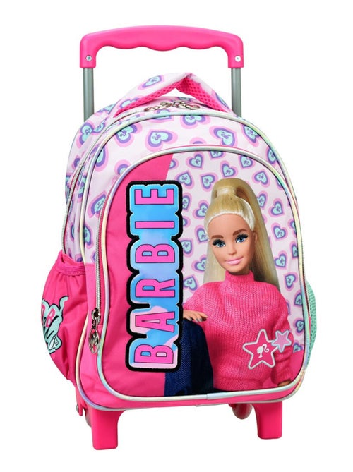 Rugzak op wieltjes – Barbie – Heart voor kleuters – 30 cm - Kiabi Rugzak op wieltjes – Barbie – Heart voor kleuters – 30 cm - Kiabi