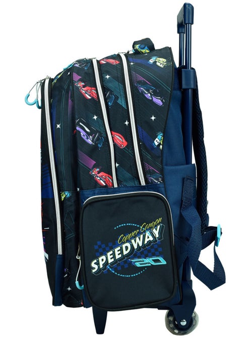 Rugzak op wieltjes Cars Flash Mc Queen 44 cm - Trolley school - Kiabi