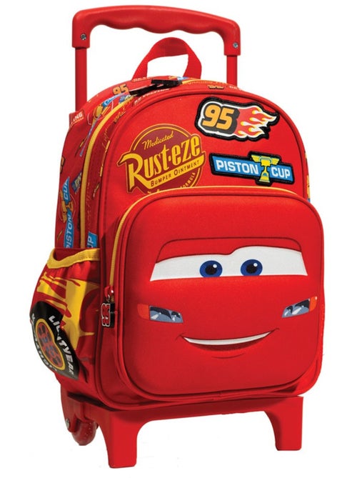 Rugzak op wieltjes CARS kinderen 30 cm voorkant effect behuizing dure – CARS - Kiabi Rugzak op wieltjes CARS kinderen 30 cm voorkant effect behuizing dure – CARS - Kiabi