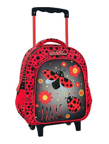 Rugzak op wieltjes Coccinelle Little One kleuterschool 31 cm Trolley