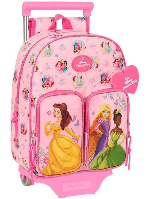 Rugzak op wieltjes Disney Princess 2 wieltjes 34 cm handgreep afneembaar - Kiabi Rugzak op wieltjes Disney Princess 2 wieltjes 34 cm handgreep afneembaar - Kiabi