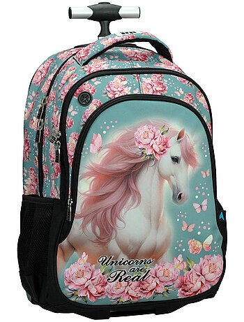 Rugzak op wieltjes Eenhoorn 'Unicorns are Real' 48 cm –