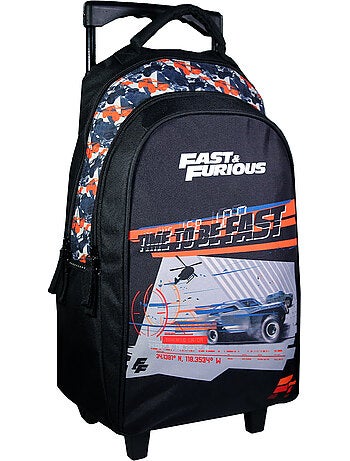 Rugzak op wieltjes – 'Fast and Furious' – 45 cm