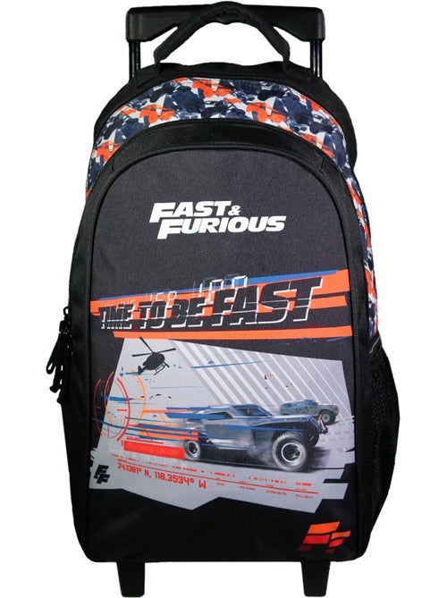 Rugzak op wieltjes – 'Fast and Furious' – 45 cm - Kiabi