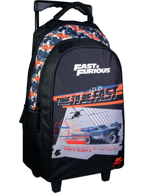 Rugzak op wieltjes – 'Fast and Furious' – 45 cm - Kiabi