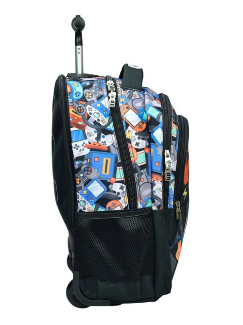 Rugzak op wieltjes Gamer Play 48 cm - Boekentas superieure kwaliteit - Kiabi Rugzak op wieltjes Gamer Play 48 cm - Boekentas superieure kwaliteit - Kiabi