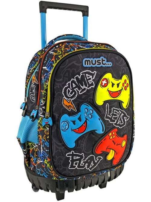 Rugzak op wieltjes gaming CMP 45 cm – 3 vakken met ritssluiting - Kiabi Rugzak op wieltjes gaming CMP 45 cm – 3 vakken met ritssluiting - Kiabi