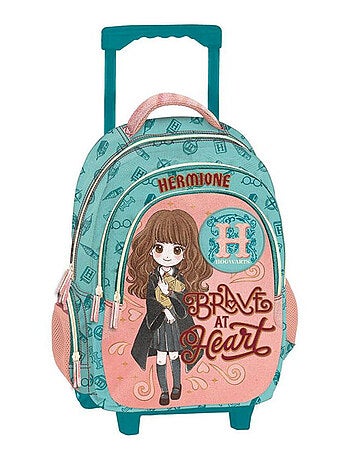 Rugzak op wieltjes Harry Potter Hermione Heart 44 cm - 2 vakken