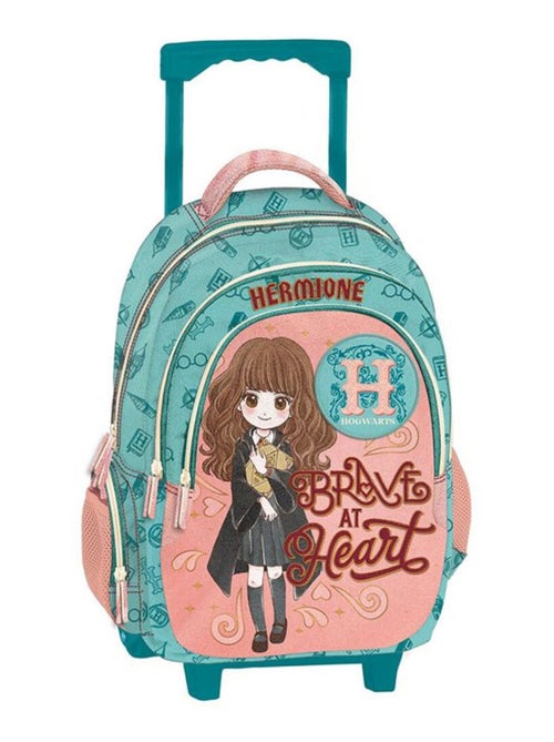Rugzak op wieltjes Harry Potter Hermione Heart 44 cm - 2 vakken - Kiabi